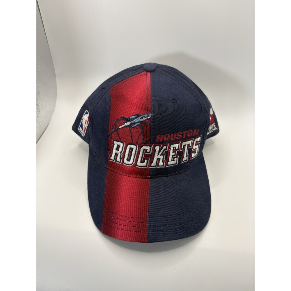 Vintage Houston Rockets Snapback Hat Sports Specialties NBA Red Blue OSFA